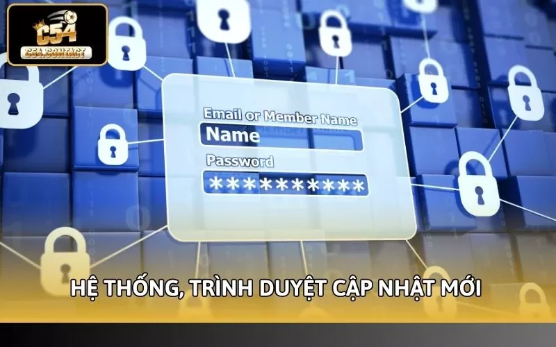 Hệ thống, trình duyệt cập nhật mới